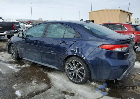 2020 Toyota Corolla Se из США, поврежденный, VIN 5YFS4RCEXLP011302